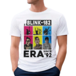 Awesome Blink 182 in Era Since 92 Crappy Punk Rock 2024 Painting Shirt