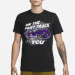 On the fast track to TCU Horned Frogs Painting Shirt