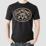 Benny Johnson The Diamond Dustin Poirier Wordmark Shirt