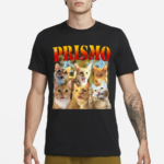 Oneorangebraincell Prismo Cats Shirt