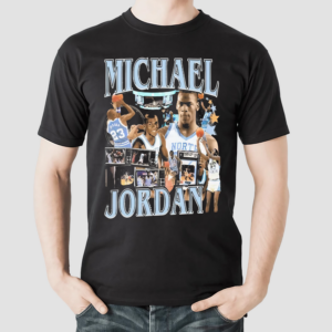 Michael Jordan Unc Must See Tv Player Number 23 Shirt