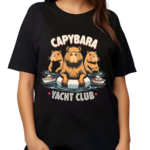 Capybara Yacht Club Funny Shirt