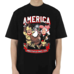 Undefeated Since 1776 America Tee Shirt