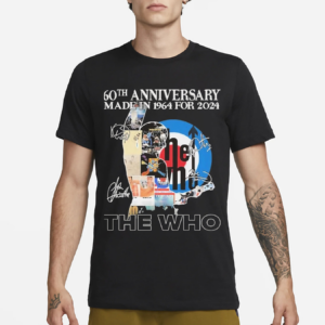 The Who 60th Anniversary Made In 1964 For 2024 Shirt