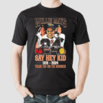 Willie Mays 24 Say Hey Kid 1931-2024 Thank You For The Memories Player Signature Shirt