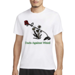 Dads Against Weed Funny Gardening Lawn Mowing Fathers Shirt