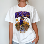 Devin Booker Phoenix Suns Fire 2024 Shirt