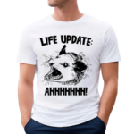 Raccoon Life Update Ahh 2024 Shirt