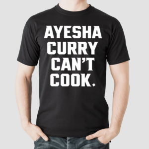 StephenCurry Wearing Ayesha Curry Cant Cook Shirt