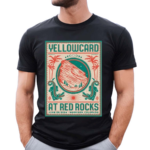 Yellowcard June 26 2024 Morrison At Red Rocks Amphitheatre CO Poster Shirt