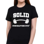 Solid Powerlifting Gym Shirt