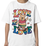 Winnie The Pooh Love Is Love Pride Shirt