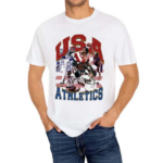 Nice USA Athletics Almost Friday Shirt