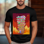 Funny Hell Is Real And This Is What It Looks Like By Adult Swim 9 Levels Of Hell Shirt