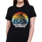 Shark Cat Summer Shirt