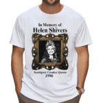 Josh Levesque Wearing In Memory Of Helen Shivers Southport Croaker Queen 1996 Shirt