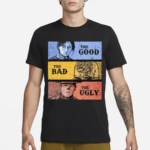 Wasteland Fallout In The Style Of The Good The Bad And The Ugly Shirt