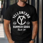 Yellowcard Summer Gods Tour Shirt