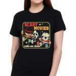 Scary Movies Calm Me Down Freddy Krueger Ghostface And Jason Voorhees Shirt