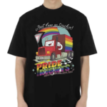 Drawfee Pride 2024 Just Keep On Truckin Pride Rights Shirt