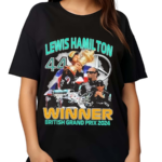 Lewis Hamilton Winner British Grand Prix 2024 Shirt