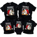 Chip And Dale Double Trouble Couples Christmas Shirt, Chip And Dale Double Trouble Matching Christmas Shirt