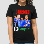 Lorenzo Pellegrini 10 Italy Fc Graphic Shirt