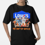 Horror Movie Characters Lowe’s You Can’t Sit With Us Halloween 2024 Shirt