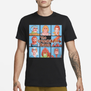 The Grayskull Bunch Masters Of The Universe In The Style Of The Brady Bunch Shirt