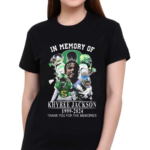 In Memory Of Khyree Jackson 1999 2024 Thank You For The Memories Signatures Shirt