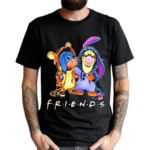 Winnie The Pooh Best Friends Eeyore And Tigger Fan Painting Shirt