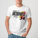 Michael McDowell 34 Front Row Motorsports Signature Shirt