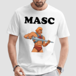 Sacha Coward Masc He Man Cartoon Shirt