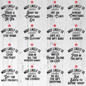 Personalized Most Likely To Christmas For Family Matching Christmas Shirt