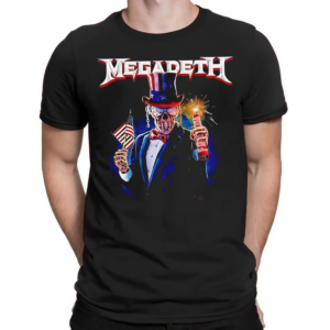 Megadeth Skeleton 4th Of July Shirt