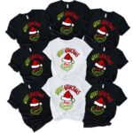 Custom Merry Grinchmas Family Matching Christmas Shirt