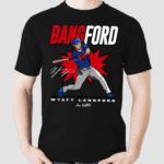 Wyatt Langford Texas Rangers Wyatt Bangford Signature Shirt