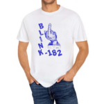 Blink 182 Middle Finger Shirt