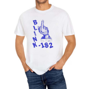 Blink 182 Middle Finger Shirt