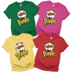 Pringles Halloween Candy Group Shirt, Family Halloween Costume Shirts, Chocolate Group Halloween Costumes Shirt, Matching Family Shirt