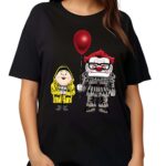 Pixar Up Horror Character Pennywise Carl Fredricksen Russell Halloween Party Matching Family Shirt