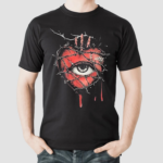 G West Wire Heart Shirt