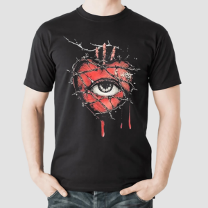 G West Wire Heart Shirt