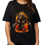 Zuk Old School Runescape Fire Shirt