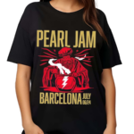 World Tour Pearl Jam Barcelona July 6 2024 Shirt