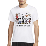 Horror Characters The Boys Of Fall 2024 Shirt