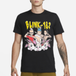 Blink 182 Throwing Knives Bunny Shirt