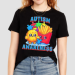 Chicken Nugget And French Fries Autism Awareness Shirt