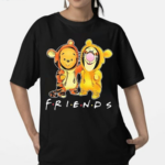 Winnie The Pooh Best Friends And Tigger Fan Painting Shirt