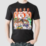 Villanova Knicks Mikal Bridges Jalen Brunson Josh Hart Donte Divincenzo Graphic Shirt